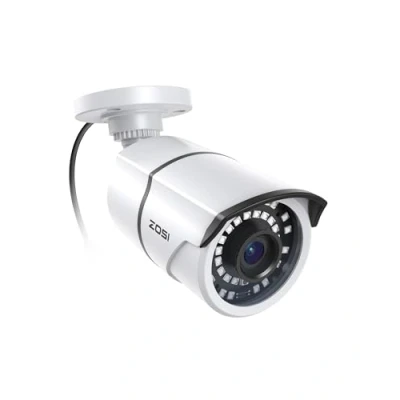 Image of ZOSI 1080p 1920TVL Security CCTV Bullet Camera for Surveillance System, IP66 Weatherproof Indoor Outdoor with Metal Housing, 100ft IR Night Vision Home and Business