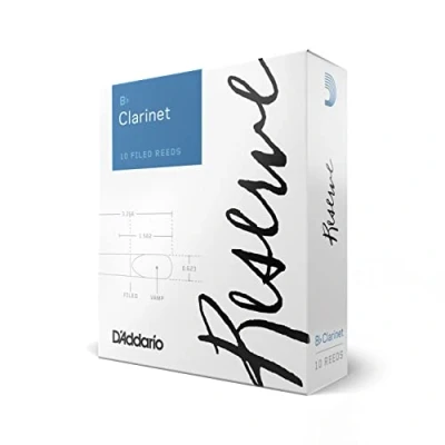 Image of D&#039;Addario Reserve Bb Clarinet Reeds, Strength 3.0, 10 Pack