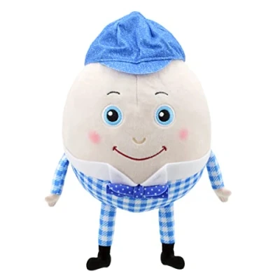 Image of Wilberry Humpty Dumpty Soft Toy WB001406,Blue,white