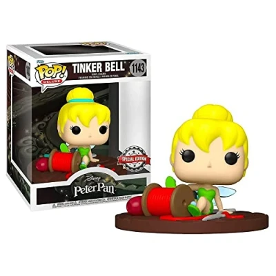 Image of Funko Peter Pan POP! Deluxe Vinyl figurine Tinker Bell on Spool 9 cm