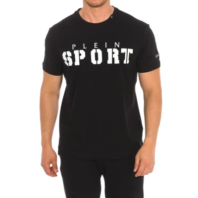 Image of Plein Sport TIPS400 Mens short sleeve t shirt Black Size Small