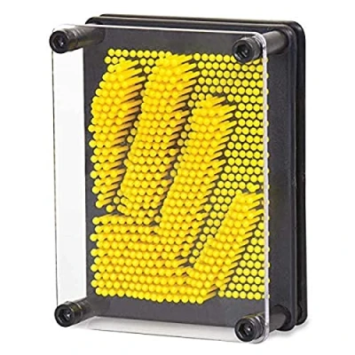 Image of Tobar 28981 Mini Plastic PIN Art Yellow, Mixed, Small