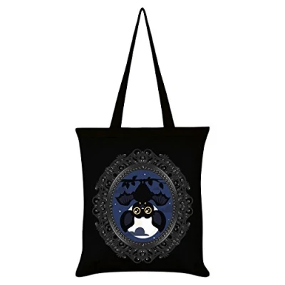 Image of Grindstore Vampire Bat Tote Bag Black 38x42cm