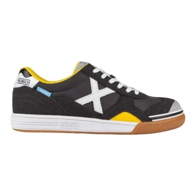 Image of Munich Unisex gresca Sneaker, Black/White, 5.5 UK