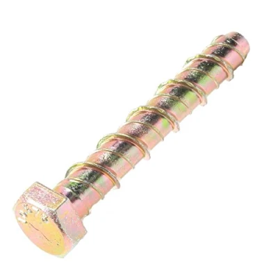 Image of 50x Self Tapping Masonry Bolts with Hex Head M10 x 75mm for Stone/Concrete/Marble