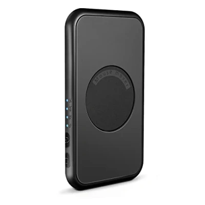 Image of meatanty Ultra Slim Silent Undetectable Mouse Jiggler, Interval Timer Adjustable, Mover with On/Off Switch, Automatic Device to Keep Moving Wiggler Shaker Random Movement Driver Free