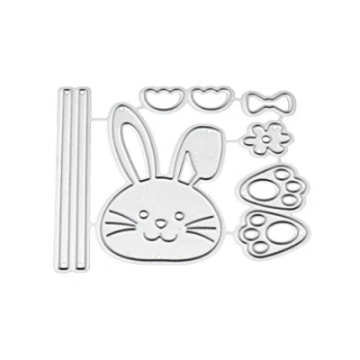 Image of Mllepjdh Metal Cutting Dies Stencil Scrapbooking Album Stamp Paper Card Embossing Decor Scrapbook Accessories For Making Clearancem