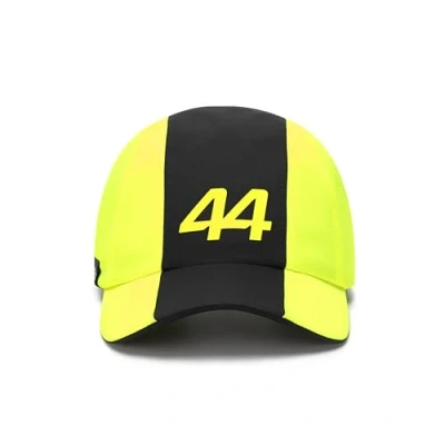 Image of Mercedes AMG Petronas F1 Lewis Hamilton Cap Neon One Size Fits Most