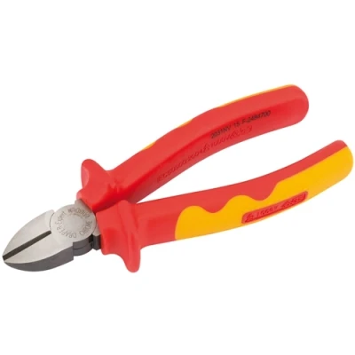 Image of Draper VDE Approved Fully Insulated Diagonal Side Cutters, 160mm