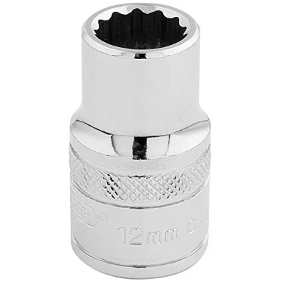 Image of Draper HI TORQ� 12 Point Socket, 1/2&quot; Sq. Dr., 12mm