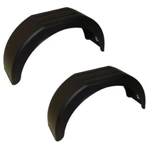 Image of leisure MART A pair 14 inch plastic trailer mudguards Pt no. LMX1771