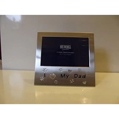 Image of I Love My Dad Gift Photo Frame Christmas Fathers day Birthday Occasion 6&quot; x 4&quot;