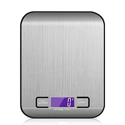 Image of Walgreen Xample 10Kg Digital Kitchen Scales, Scales with LCD Display,Super Precision Scale for Baking and Cooking,Measures in Grams Oz 1g 5kg