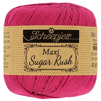 Image of Scheepjes Maxi Sugar Rush 413 Cherry Yarn 10x50g