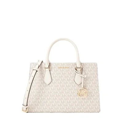 Image of Michael Kors handbag for women Sheila satchel medium, Light Cream Multi