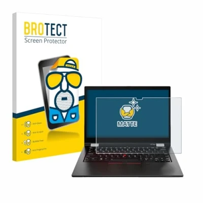 Image of brotect Screen Protector Anti Glare compatible with Lenovo ThinkPad L13 Yoga Gen 2 Matte, Fingerprint Protection Film