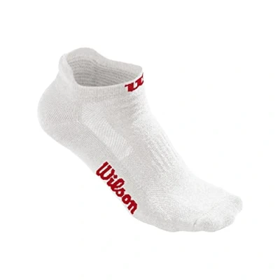 Image of Wilson W NO SHOW SOCK 3PR/PK Bk OSFA