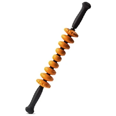 Image of TRIGGERPOINT Performance Therapy STK Contour Flexible Handheld Massage Foam Roller with Ergonomic Handles, 19.5 Inch