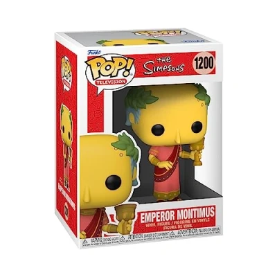 Image of Funko POP! Animation: Simpsons Mr. Burns Emperor Montimus the Collectable Vinyl Figure Gift Idea Official Merchandise Toys for Kids &amp; Adults TV Fans