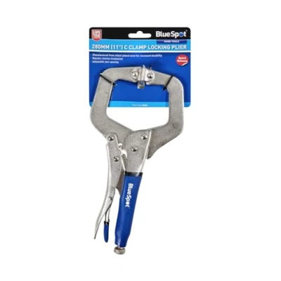 Image of Blue Spot Tools 280mm (11&quot;) C Clamp Locking Plier
