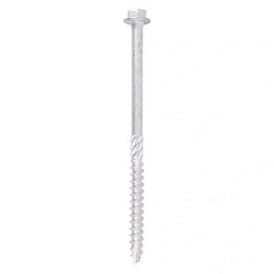 Image of TIMCO Heavy Duty Timber Screws Hex Flange Head Exterior Silver 8.0 x 100