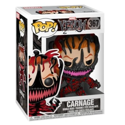 Image of Funko POP! Bobble: Marvel: Marvel Venom: Carnage/Cletus Kasady Collectable Vinyl Figure Gift Idea Official Merchandise Toys for Kids &amp; Adults Comic Books Fans Model Collectors