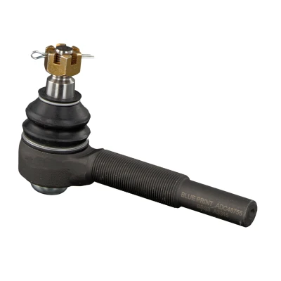 Image of MK309191, MK309711, ML106242 Track rod end FEBI BILSTEIN 41312 Front Axle Left with crown nut