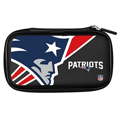 Image of Officially Licensed NFL New England Patriots Professional EVA Dart Case American Football (W411)