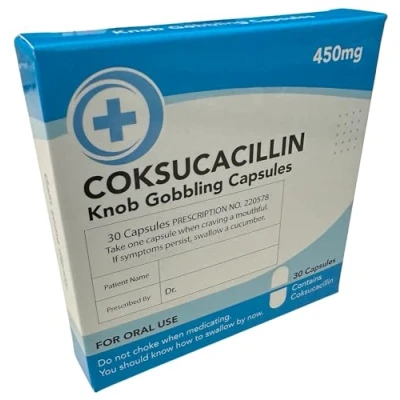 Image of DIiabolical DP1381 Coksucacillin Rude Gifts for Women, Funny Secret Santa Her Under 10 Pounds, Joke Mint Sweets (Mints Included)