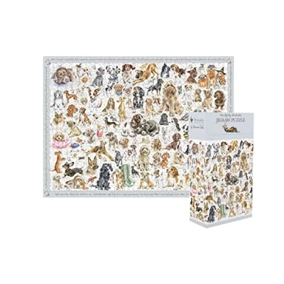 Image of Wrendale Designs &#039;A Dog&#039;s Life&#039; Jigsaw Puzzle