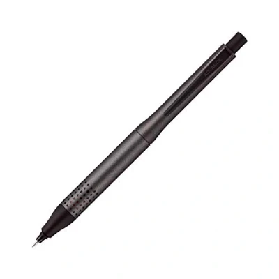 Image of uni Kurutoga Advance Upgrade Model 0.5 mm Mechanical Pencil, Metallic Body (M510301P.43), Black