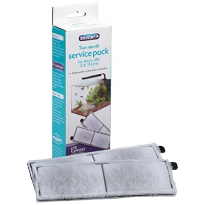 Image of Interpet Two Month Service Pack for Nano LED Aquariums,12 x 19 inch