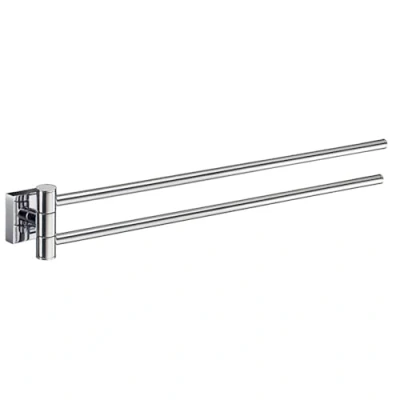 Image of Smedbo &quot;House&quot; Chromed Swing Arm Towel Rail, Polished Chrome,44.3 x 4.5 5 cm