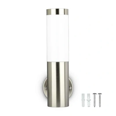 Image of V TAC E27 Wall LAMP with Stainless Steel Body IP44
