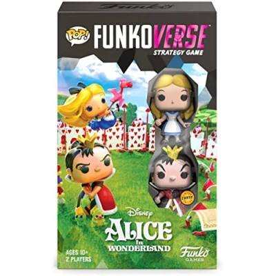 Image of Alice In Wonderland Funkoverse Strategy Game 100 Expansion 2 Pack Chase