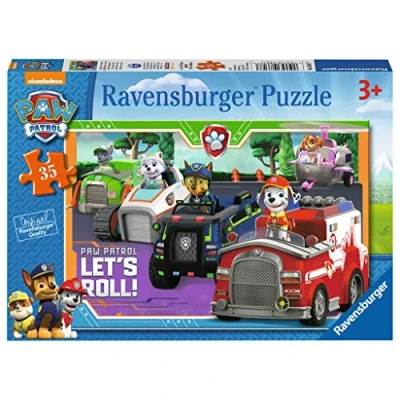 Image of Ravensburger 8617 Paw Patrol 35 Piece Jigsaw Puzzle for Kids Age 3 Years and up