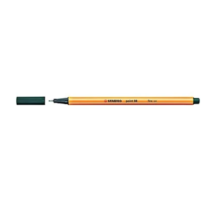 Image of Fineliner STABILO point 88 Pack of 3 Olive Green