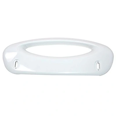 Image of Zanussi Refrigeration White Door Handle. Genuine part number 2062728015