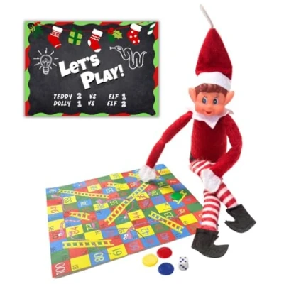 Image of Elf Props Accesories Christmas Ideas Pack Arrival (Snakes &amp; Ladders)