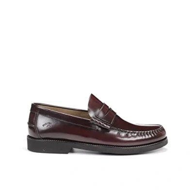 Image of Fluchos Men&#039;s Stamford Loafers, Red (Burdeos 000), 10 UK