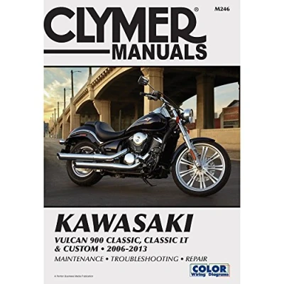 Image of Kawasaki Vulcan 900 Classic, Classic LT &amp; Custom Motorcycle (2006 2013) Service