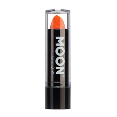Image of Neon UV Lipstick by Moon Glow Intense Orange Bright Coloured Glows under