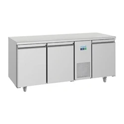 Image of Polar U Series Energy Efficient 3 Door Counter Fridge 474Ltr