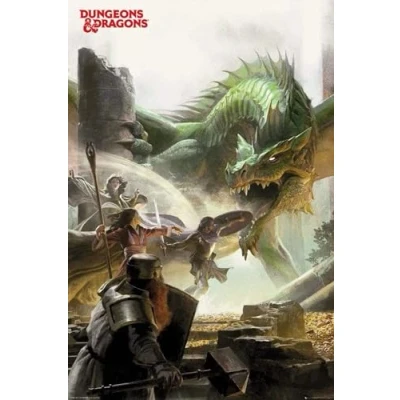 Image of GB eye Dungeons &amp; Dragons Adventure 61 x 91.5cm Maxi Poster
