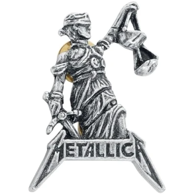 Image of Spilla Justice for All, one size, Pewter