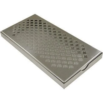 Image of Winware back bar drip tray (Stainless steel ideal for thimble measures)