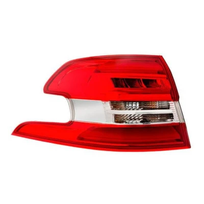 Image of 9678093980 Rear light VALEO ORIGINAL PART 045372 Left Outer section transparent with bulbs bulb holder PEUGEOT: 308 SW 2
