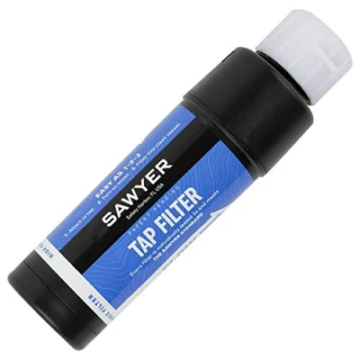 Image of Sawyer Products SP134 TAP Water Filtration System, Fits Faucets &amp; Hose Bibs, Blue (one Size)
