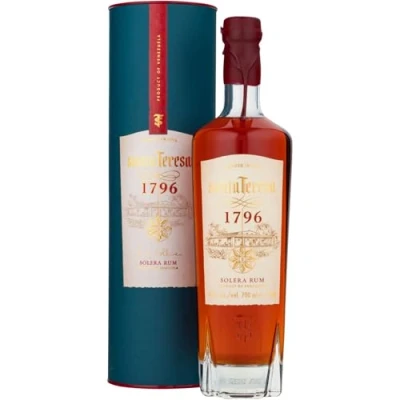 Image of SANTA TERESA 1796 Venezuela Solera Rum with Gift Box, 40% ABV, 70cL / 700mL