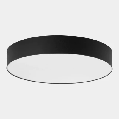 Image of TK Lighting Rondo ceiling light dark grey Ø 80cm